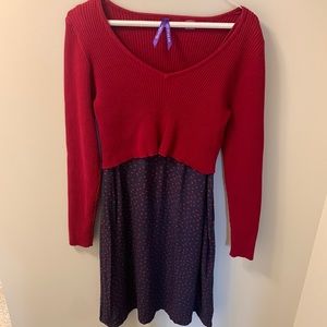 Seraphine Maternity Nursing Midlength Dress